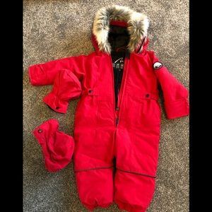 Infant snowsuit 24M